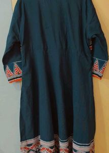 Stylish Printed Anarkali Kurti Set