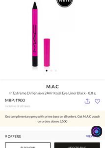 M.A.C Kajal Eyeliner (invoice Available)