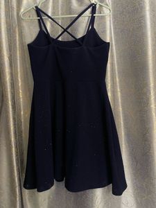 Sparkly Navy Blue Dress