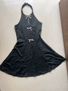 Little Black Bow Dress