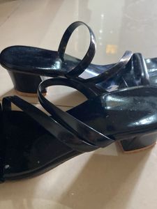 Black Strappy Sandals