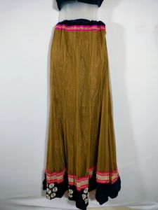 Tan With Navy Blue Skirt And Blouses (Women&#39;s)