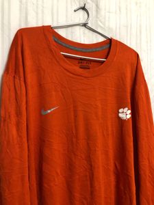 Nike Orange Long Sleeve T Shirt