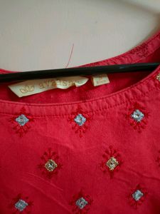 Avaasa Anarkali(Coral)