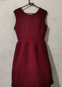 Forever 21 Burgendy Dress