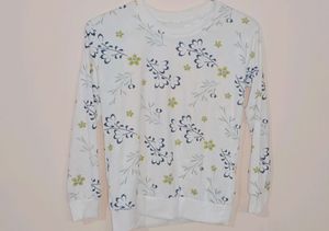 Floral Sweatshirt For Women