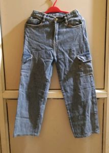 Cargo Denim Jeans