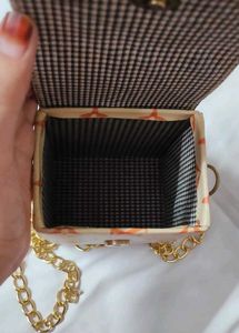 Mini Designer-Inspired Chain Bag