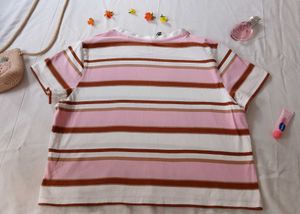 Striped Tee - West Coast Vibes