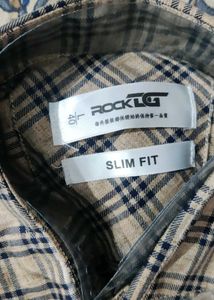 Checked Slim Fit Shirt