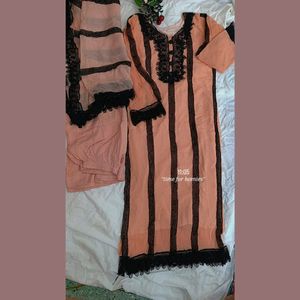 Pakistani Georgette Laces Suit