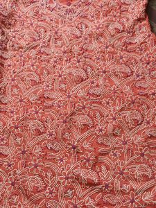 Qaseedakari Work Kurti