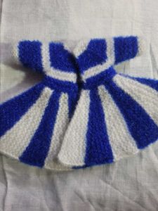 Blue &amp; White Striped Hat