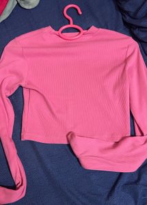 Pink Full Selves Crop Top