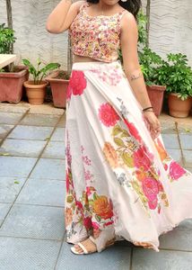 Floral Lehenga Choli Set