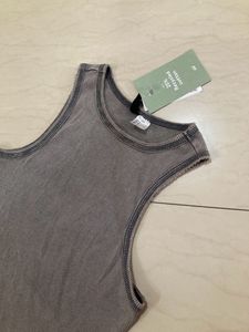 NEW WITH TAGS H&amp;M Ribbed Vest Top For Women