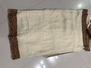Elegant Embroidered Saree With Blouse For Free