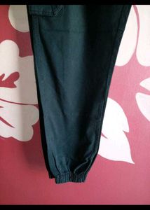 Beewakoof Black Elastic Waist Pants