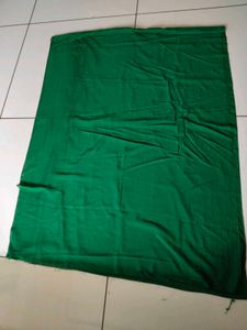 Green Saree With Bandhani Blouse