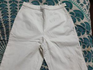 New White Baggy Jeans