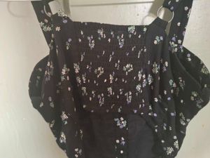Black Crop Top