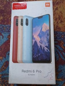 Redmi 6 Pro with back cover
