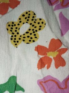 Floral Print Crop Top