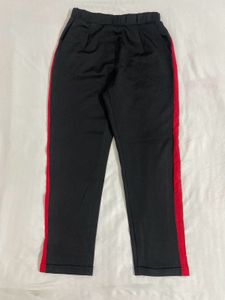 Side Stripe Black Pants waist 28