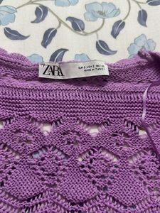 Zara Crochet Top
