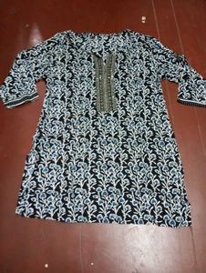 Floral Print Kurta
