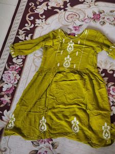 Olive Green Kurti