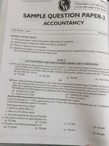 30 SAMPLE PAPER FOR 6 SUBJECTS BY PW Class - 12
