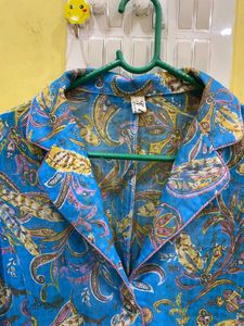 Paisley Print Top Bust 36/38