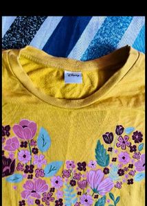 Disney Floral Graphic Tee
