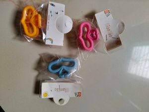 5pcs butterfly and heart shaped hair claw clips fo