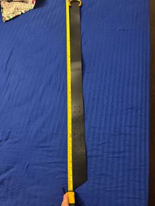 Clearance Sale: Black Belt Golden Buckle