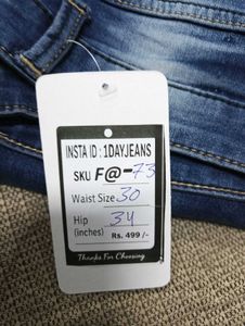 F@73 Size-30 Slim Jeans