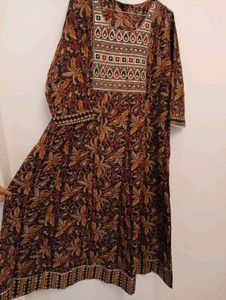 Cotton Anarkali Set