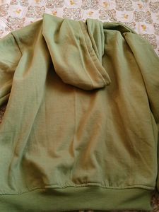 Green Zip-Up Hoodie
