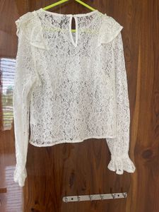 White Lace Top