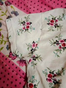 Floral crop top