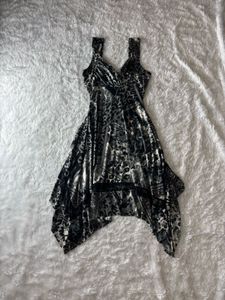 Patterned Mini Dress