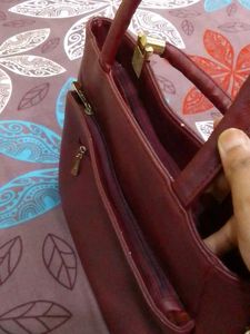 Lubna Purse - Burgundy