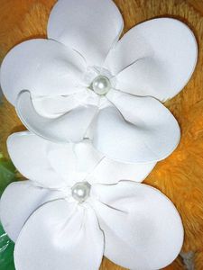 White Flower Headband
