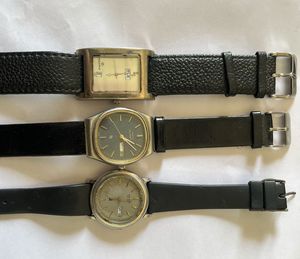 3 vintage watches(Hmt sangam, allwyn &amp; maxima)