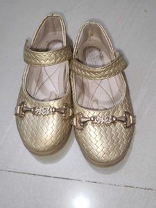 Girls Gold Shoes