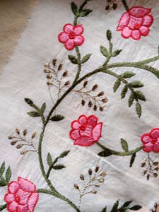 It&#39;s A Beautiful  Saree With Embroidery