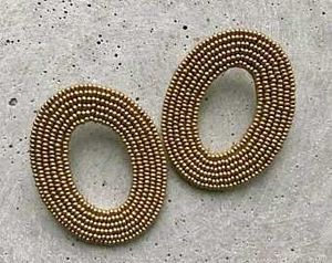 Golden Bead Earrings ✨