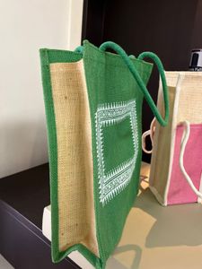 Set Of 2 Jute Bags
