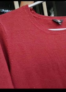 FIG Red Knit Sweater